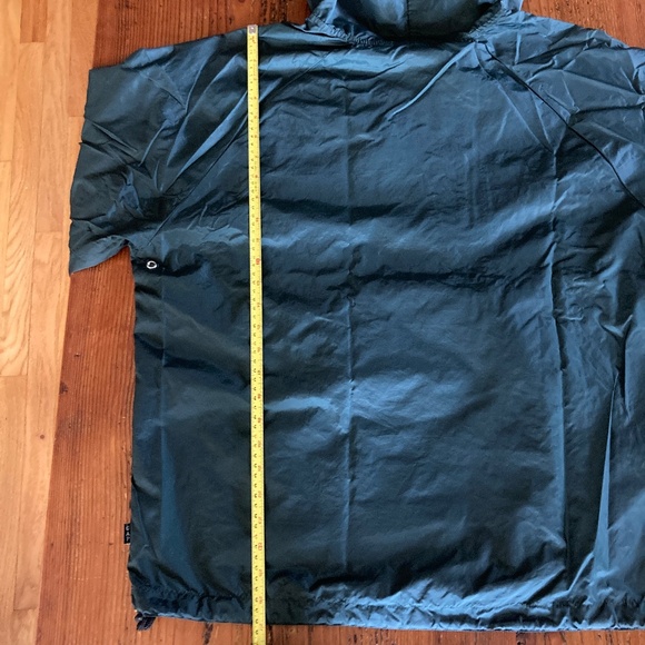 Gap Green Windbreaker, Pullover Hooded Size Medium, Men, Women Unisex - Picture 7 of 10